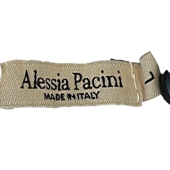 Alessia Pacini Womens Lagenlook 100% Linen White Longling Flowy Top Shirt sz L - Picture 16 of 16